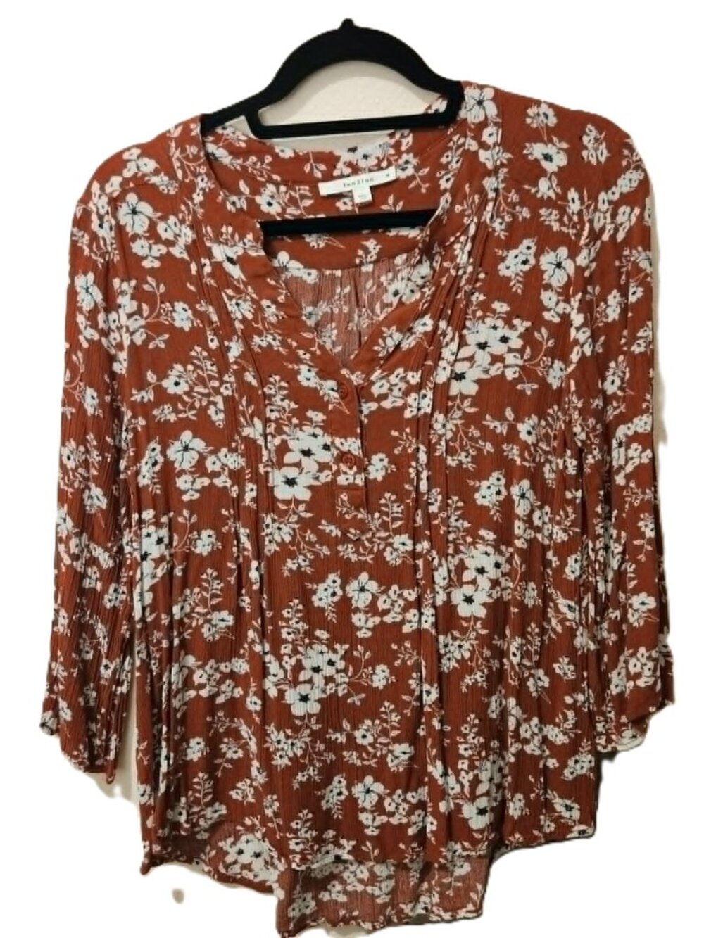 3/4 sleeve blouse